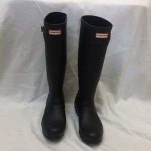 Hunter Boots Original Tall, Black, size 9W